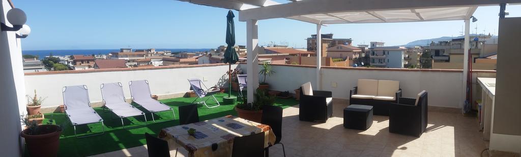Bed and Breakfast Attico Del Sole Rometta Marea Exterior foto